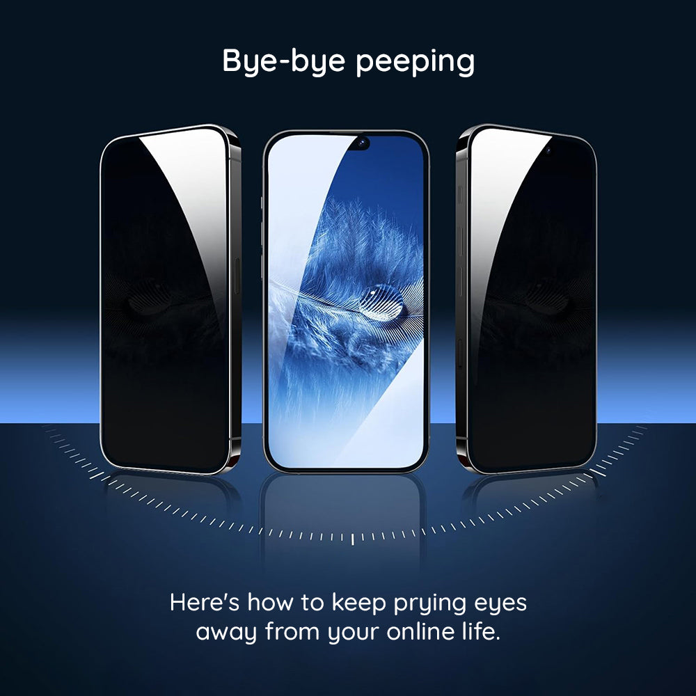 Ochranná fólia na displej Privacy Lito HD Pro pre Apple iPhone 15 Plus, tvrdené sklo, plné lepenie