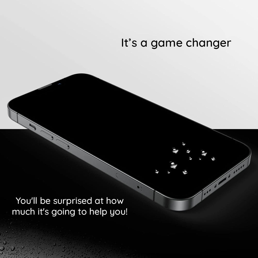 Ochranná fólia na displej Privacy Lito HD Pro pre Apple iPhone 15 Plus, tvrdené sklo, plné lepenie