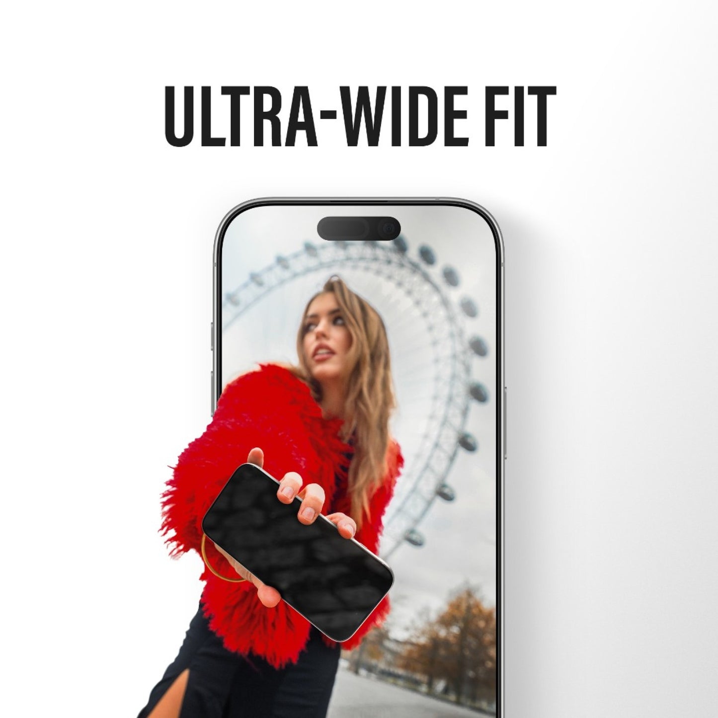 Ochranná fólia na displej Privacy PanzerGlass Ultra-Wide Fit 2-Way EasyAligner pre Apple iPhone 17 Pro Max, Kalené sklo, Full Glue