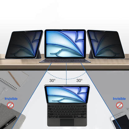Ochranná fólia na displej Privacy Techsuit ArmorGlass CrystalHD pre Samsung Galaxy Tab A11+ / Tab A9+, tvrdené sklo, plné lepidlo, sada 2 kusy