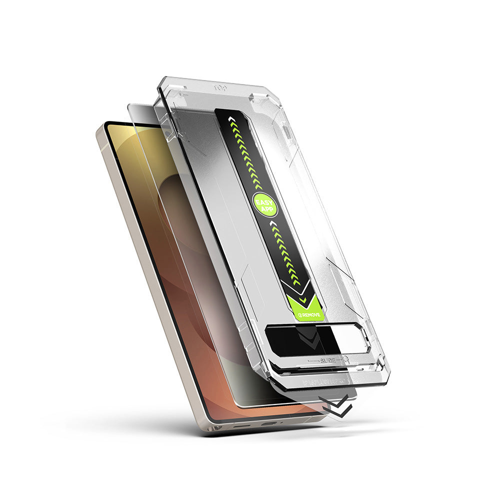 Ochranná fólia na displej Privacy Techsuit TitanGlass CrystalHD pre Samsung Galaxy S26 Plus, Kalené sklo, Full Glue