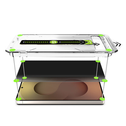 Ochranná fólia na displej Privacy Techsuit TitanGlass CrystalHD pre Samsung Galaxy S26 Plus, Kalené sklo, Full Glue