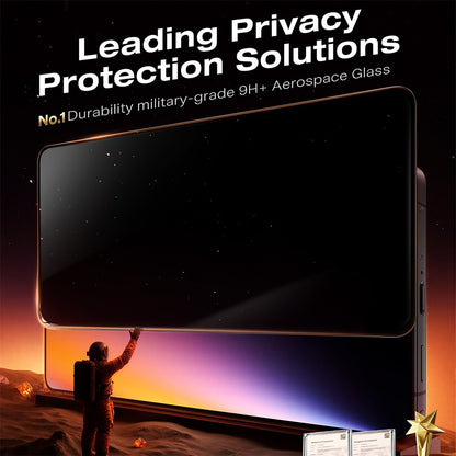 Ochranná fólia na displej Privacy Torras GlassGo Install Master pre Samsung Galaxy S26 Ultra S948, Kalené sklo, Full Glue