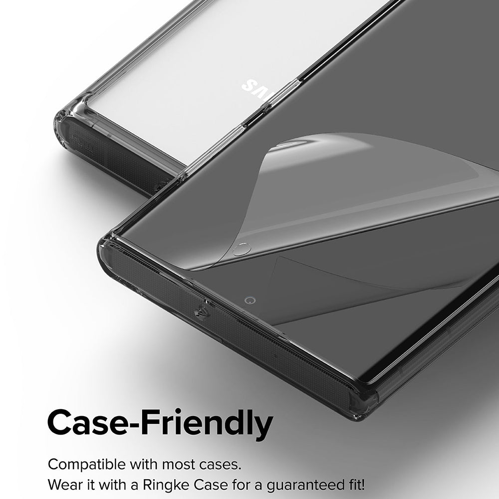 Ochranná fólia na displej Ringke Dual Easy pre Samsung Galaxy S22 Ultra 5G S908, Plast, Sada 2 kusy
