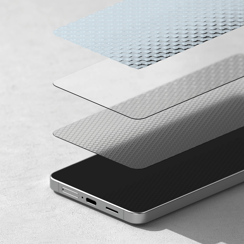 Ochranná fólia na displej Ringke Easy Slide pre Samsung Galaxy S26 Plus, Tvrdené sklo, Full Glue, Sada 2 kusy