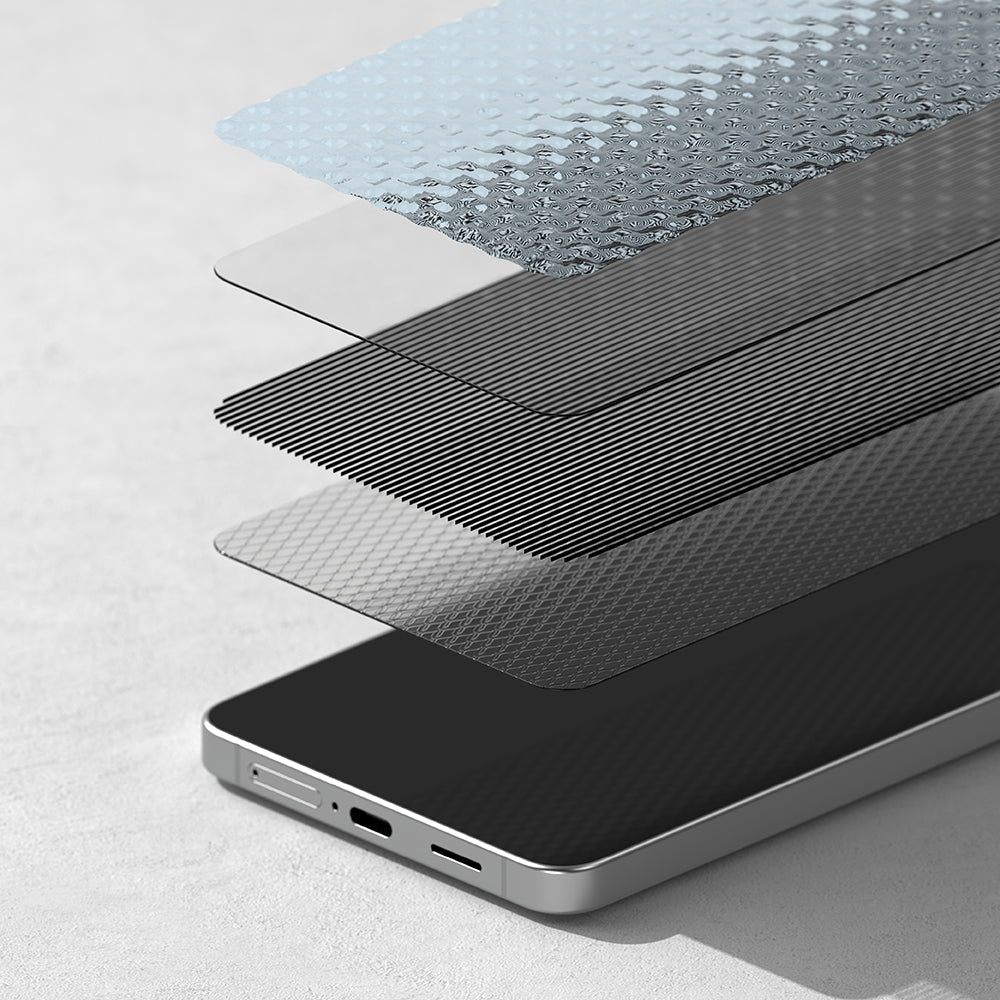 Ochranná fólia na displej Ringke Easy Slide pre Samsung Galaxy S26 Plus, Tvrdené sklo, Full Glue, Sada 2 kusy, Čierna