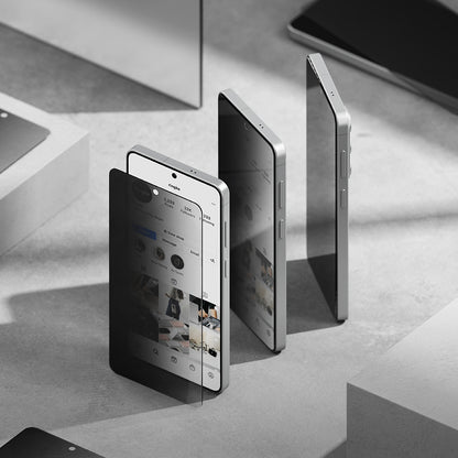 Ochranná fólia na displej Ringke Easy Slide pre Samsung Galaxy S26 Plus, Tvrdené sklo, Full Glue, Sada 2 kusy, Čierna