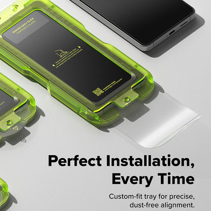 Ringke Easy Slide Screen Protector for Samsung Galaxy S26, Tempered Glass, Full Glue, Set of 2 Pieces