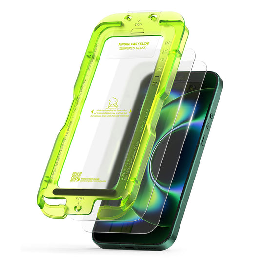 Ochranná fólia na displej Ringke Easy Slide pre Xiaomi 17 Ultra, tvrdené sklo, plné lepidlo, sada 2 kusy