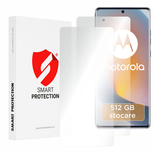 Ochranná fólia na displej Smart Protection Premium Classic pre Motorola Edge 50 Fusion, plast, sada 2 kusy