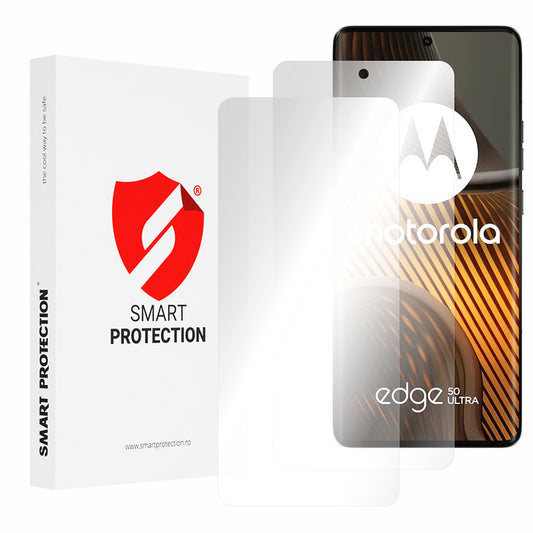 Ochranná fólia na displej Smart Protection Premium Classic pre Motorola Edge 50 Ultra, plastová, sada 2 kusy