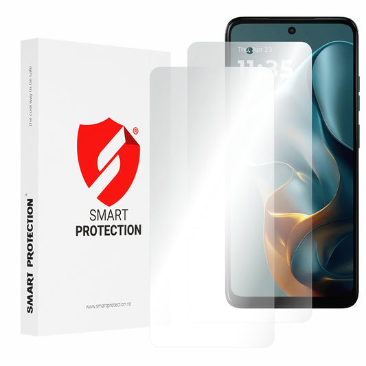 Ochranná fólia na displej Smart Protection Premium Classic pre Motorola Moto E15 / G05, plast, sada 2 kusy