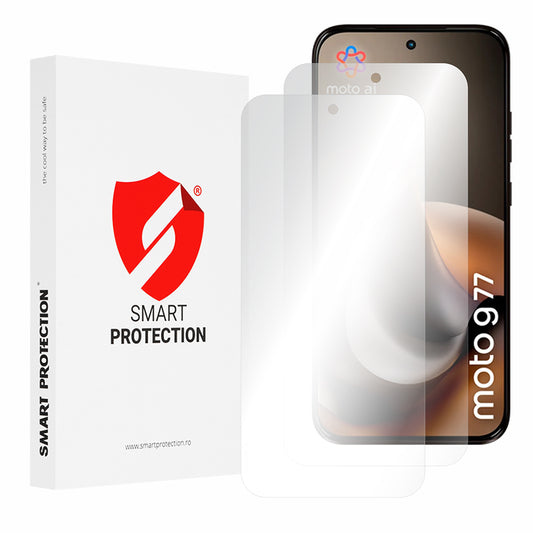 Smart Protection Premium Classic Screen Protector for Motorola Moto G77, Plastic, Set of 2 Pieces