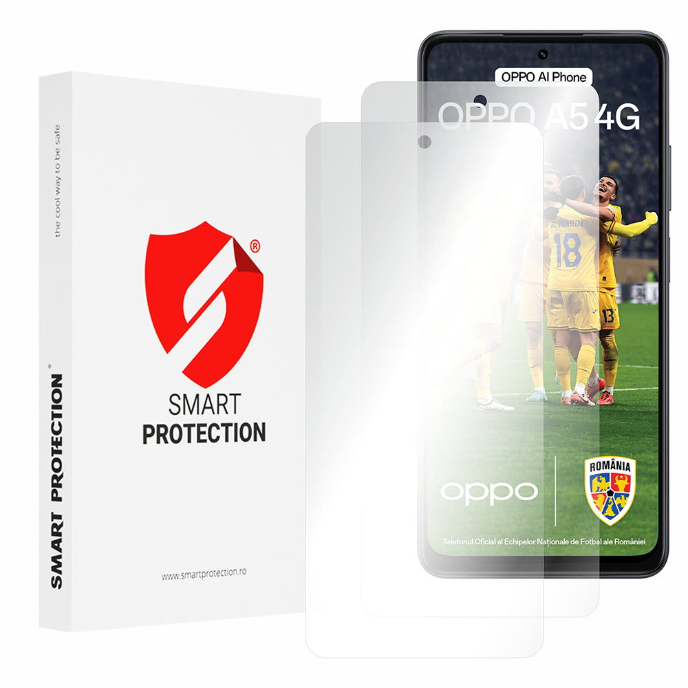Ochranná fólia na displej Smart Protection Premium Classic pre Oppo A5 4G, plast, sada 2 kusy