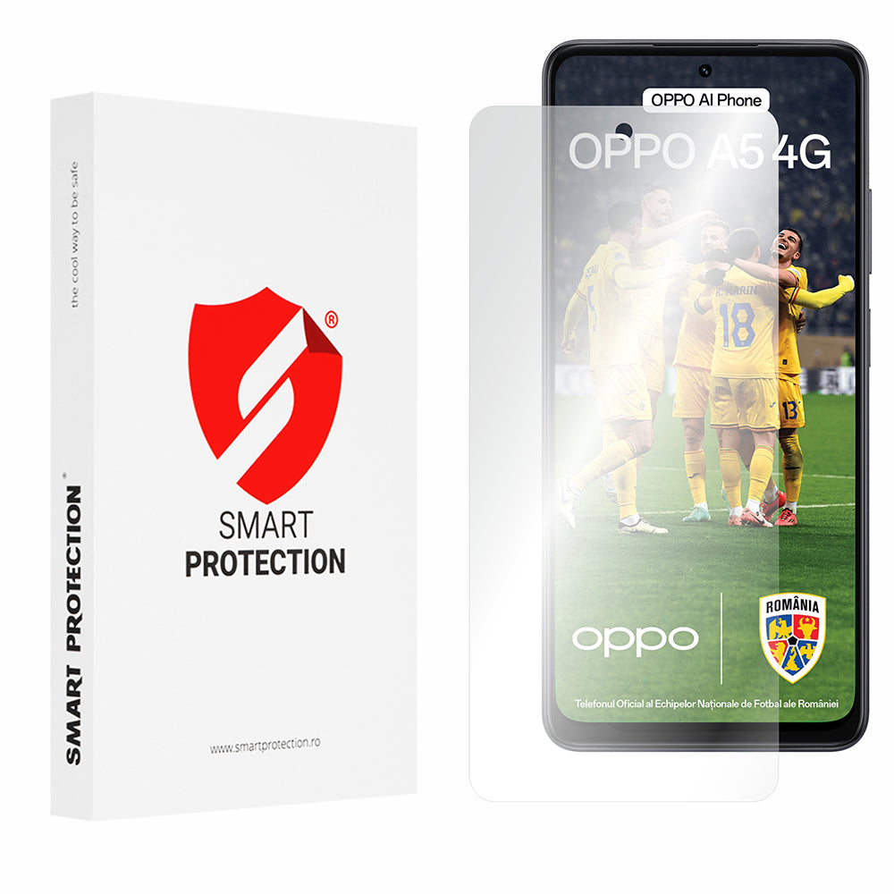 Ochranná fólia na displej Smart Protection Premium Classic pre Oppo A5 4G, plast, sada 2 kusy