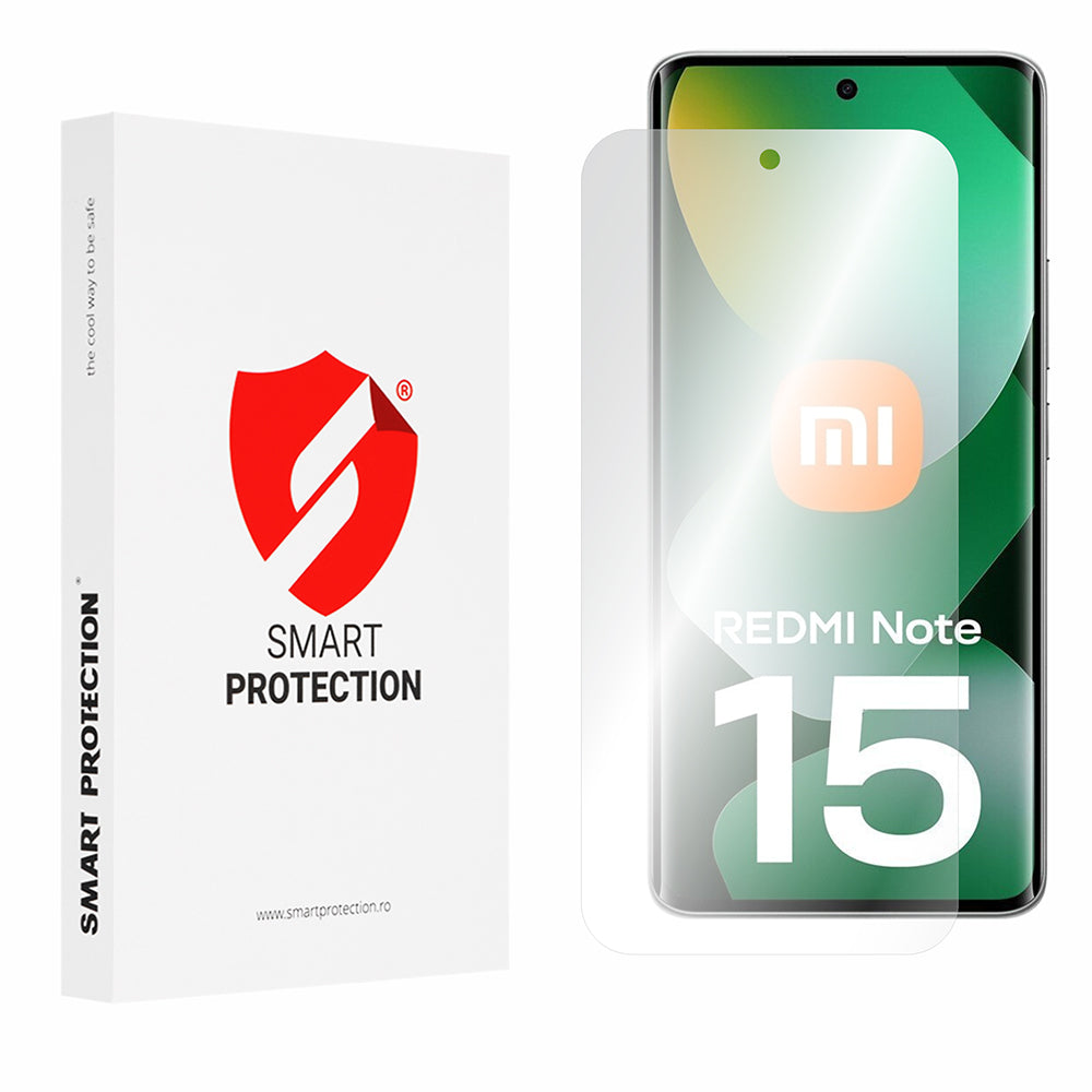 Ochranná fólia Smart Protection Premium Classic pre Xiaomi Redmi Note 15 4G, Plast, Sada 2 kusy