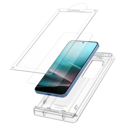 Ochranná fólia na displej Spigen Elite Shield EZ FIT HD pre Samsung Galaxy S25+ S936, Plast AFL09087