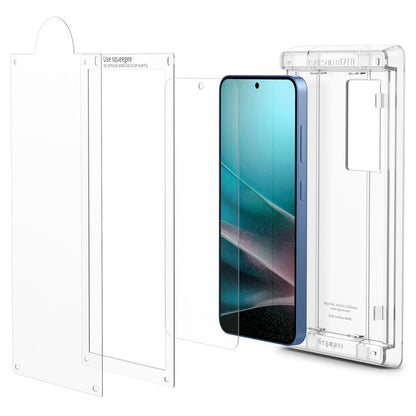Ochranná fólia na displej Spigen Elite Shield EZ FIT HD pre Samsung Galaxy S25+ S936, Plast AFL09087
