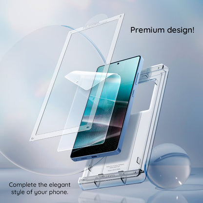 Ochranná fólia na displej Spigen Elite Shield EZ FIT HD pre Samsung Galaxy S25+ S936, Plast AFL09087