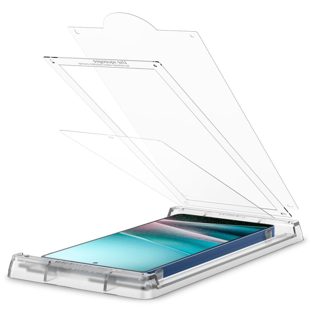 Ochranná fólia na displej Spigen Elite Shield EZ FIT HD pre Samsung Galaxy S25 Ultra S938, plast AFL09083