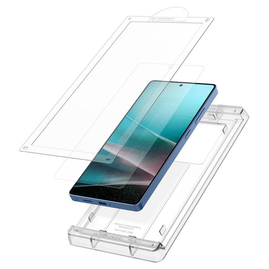 Ochranná fólia na displej Spigen Elite Shield EZ FIT HD pre Samsung Galaxy S25 Ultra S938, plast AFL09083