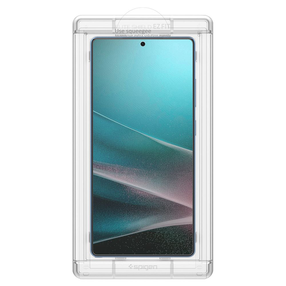 Ochranná fólia na displej Spigen Elite Shield EZ FIT HD pre Samsung Galaxy S25 Ultra S938, plast AFL09083