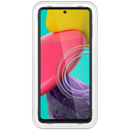Ochranná fólia na displej Spigen GlastR Align Master pre Samsung Galaxy M53 M536, Tvrdené sklo, Full Glue, Čierna
