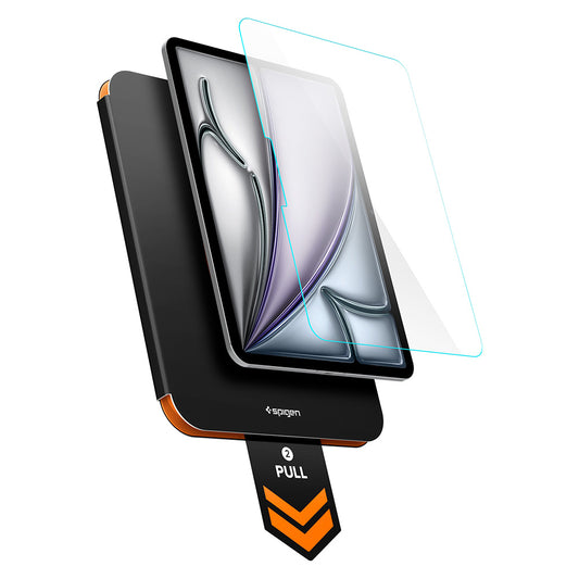 Ochranná fólia na obrazovku Spigen GlastR Align Master T pre Apple iPad Air 11 (2026) / Air 11 (2025), tvrdené sklo, Full Glue AGL11701