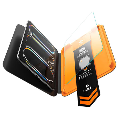 Ochranná fólia na obrazovku Spigen GlastR Align Master T pre Apple iPad Pro 11 (2025) / Pro 11 (2024), tvrdené sklo, plné lepidlo AGL11699