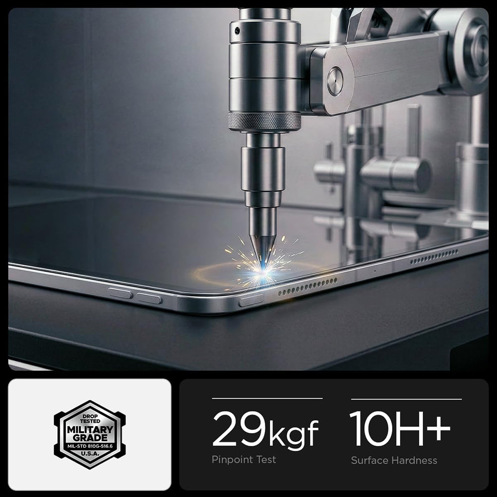 Ochranná fólia na obrazovku Spigen GlastR Align Master T pre Apple iPad Pro 11 (2025) / Pro 11 (2024), tvrdené sklo, plné lepidlo AGL11699