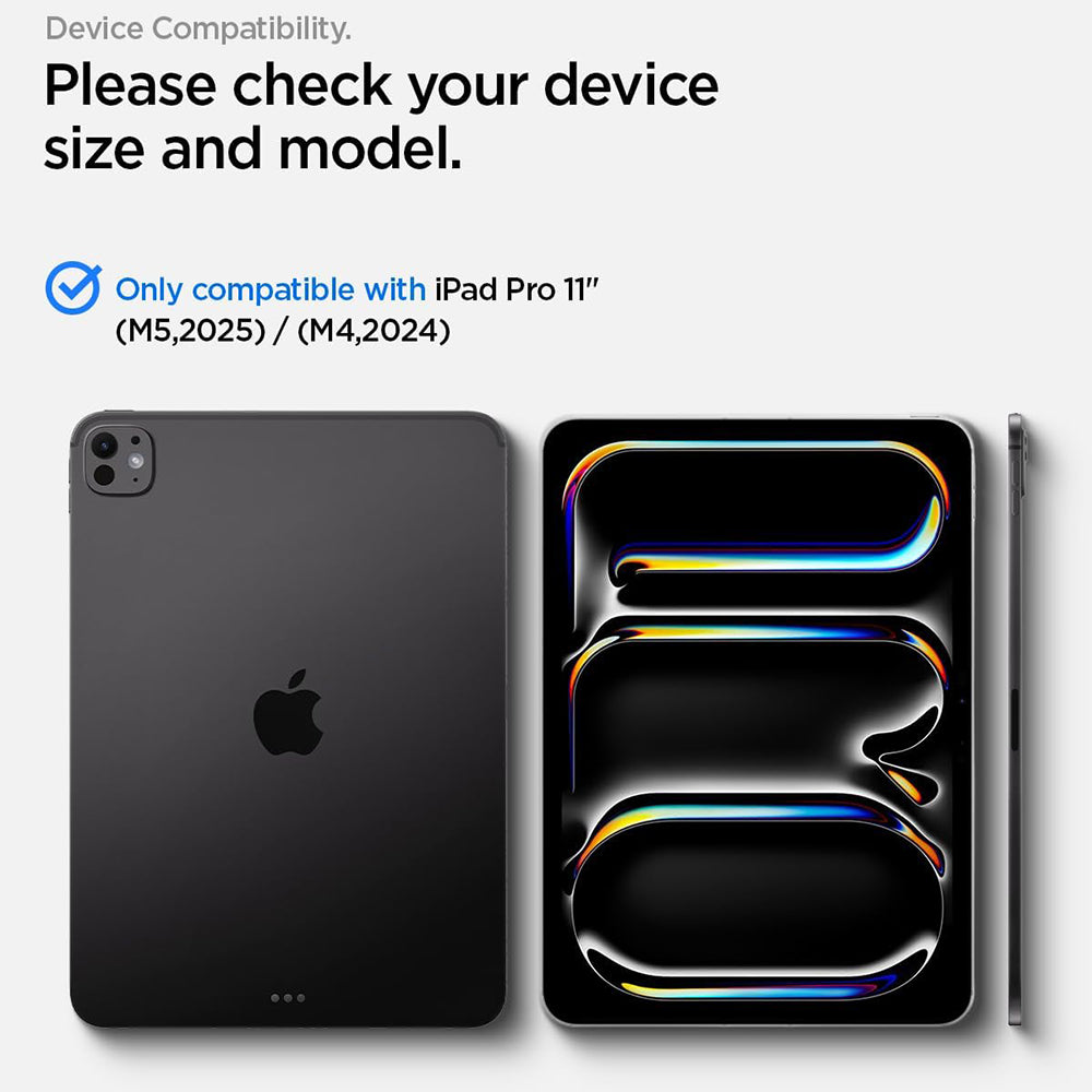 Ochranná fólia na obrazovku Spigen GlastR Align Master T pre Apple iPad Pro 11 (2025) / Pro 11 (2024), tvrdené sklo, plné lepidlo AGL11699