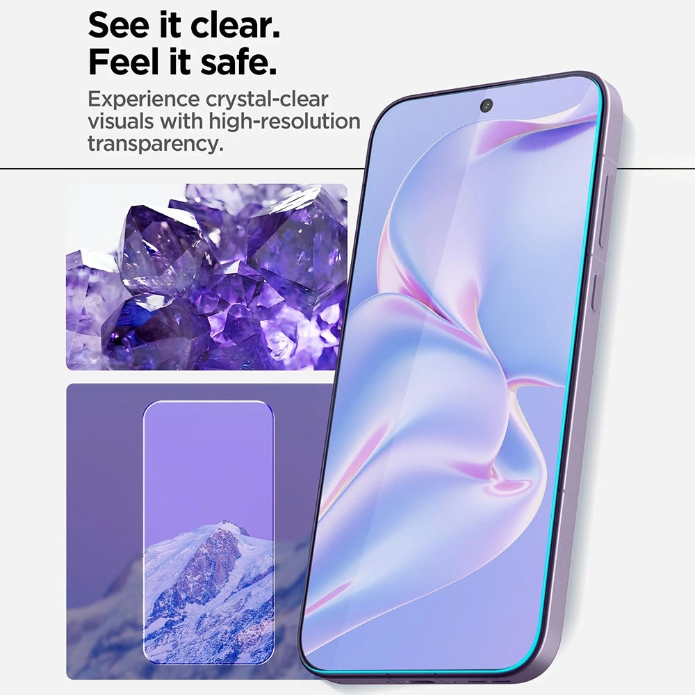 Ochranná fólia na displej Spigen GlastR AlignMaster S pre OnePlus 15, tvrdené sklo, plné lepidlo, sada 2 kusov AGL11333