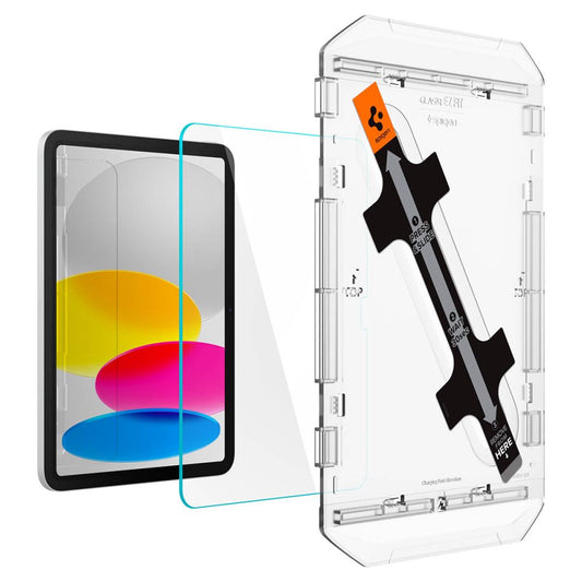 Ochranná fólia na obrazovku Spigen GlastR EZ FIT pre Apple iPad (2025) / (2022), tvrdené sklo, Full Glue AGL05554