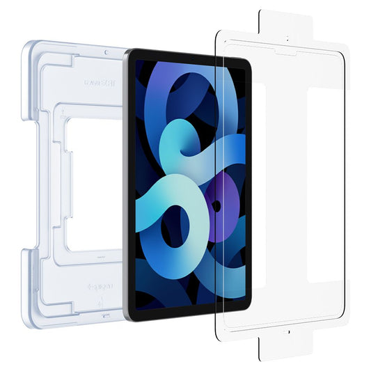 Ochranná fólia na displej Spigen GlastR EZ FIT pre Apple iPad Air (2022) / Pro 11 (2021) / Air (2020), Tvrdené sklo, Full Glue AGL02065
