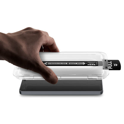 Ochranná fólia na displej Spigen GlastR EZ FIT Pro HD Anti-Reflection pre Samsung Galaxy S26 Ultra S948, Tvrdené sklo, Full Glue, Sada 2 kusy