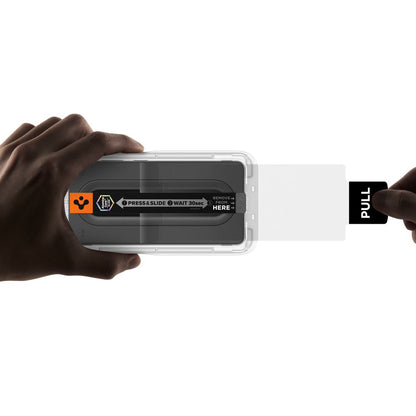 Ochranná fólia na displej Spigen GlastR EZ FIT Pro HD Anti-Reflection pre Samsung Galaxy S26 Ultra S948, Tvrdené sklo, Full Glue, Sada 2 kusy