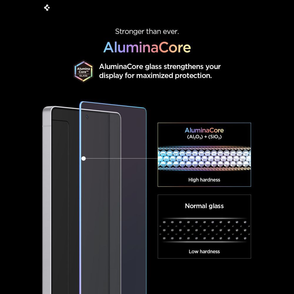 Ochranná fólia na displej Spigen GlastR EZ FIT Pro HD Anti-Reflection pre Samsung Galaxy S26 Ultra S948, Tvrdené sklo, Full Glue, Sada 2 kusy
