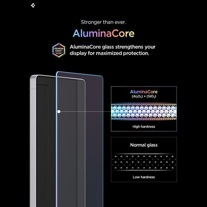 Ochranná fólia na displej Spigen GlastR EZ FIT Pro HD Anti-Reflection pre Samsung Galaxy S26 Ultra S948, Tvrdené sklo, Full Glue, Sada 2 kusy