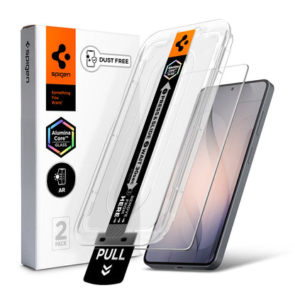 Ochranná fólia na displej Spigen GlastR EZ FIT Pro HD (Anti-Reflection) pre Samsung Galaxy S26 Plus S947, Kalené sklo, Full Glue, Sada 2 kusy
