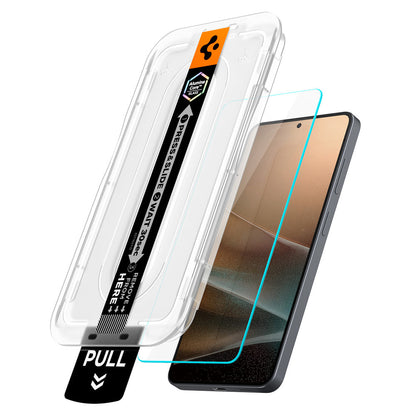 Ochranná fólia na displej Spigen GlastR EZ FIT Pro HD (Anti-Reflection) pre Samsung Galaxy S26 Plus S947, Kalené sklo, Full Glue, Sada 2 kusy