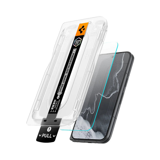Ochranná fólia na displej Spigen GlastR EZ FIT Pro pre Google Pixel 11 Pro Fold, tvrdené sklo, plné lepidlo, sada 2 kusy AGL11490