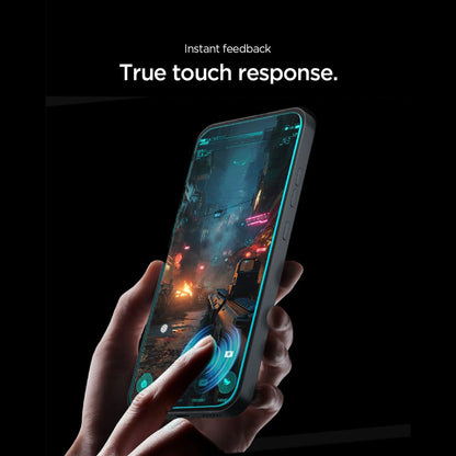 Ochranná fólia na displej Spigen GlastR EZ FIT Pro pre Nothing Phone (4a), tvrdené sklo, plné lepidlo, sada 2 kusy AGL11682