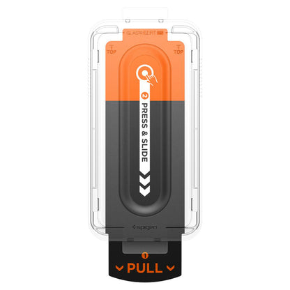 Ochranná fólia na displej Spigen GlastR EZ FIT Pro pre Samsung Galaxy S25 Edge S937, Kalené sklo, Full Glue