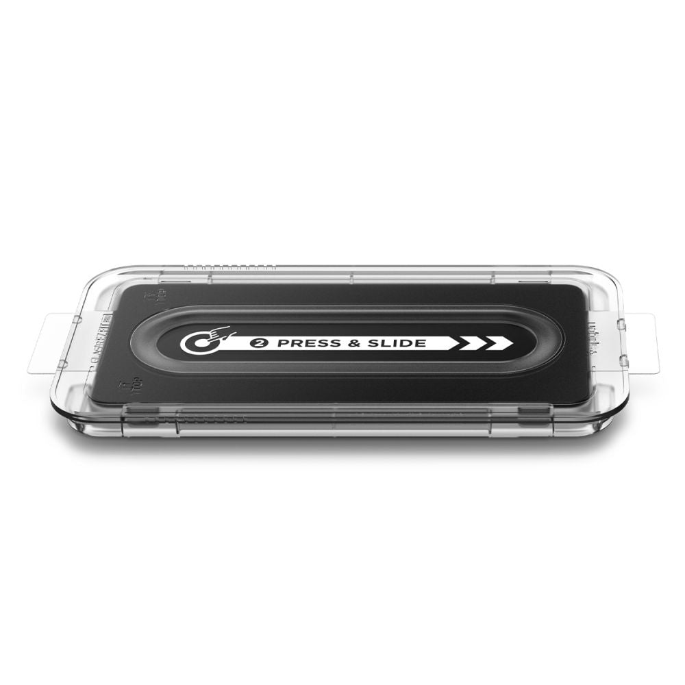 Ochranná fólia na displej Spigen GlastR EZ FIT Pro pre Samsung Galaxy S25 Edge S937, Kalené sklo, Full Glue