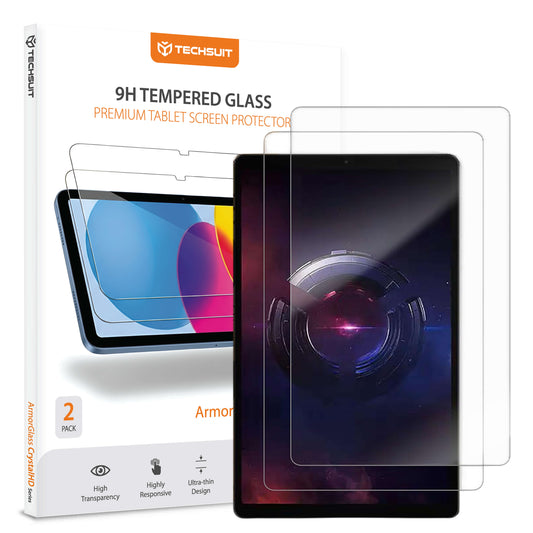 Ochranná fólia na obrazovku Techsuit ArmorGlass CrystalHD pre Lenovo Legion Y700 (Gen 5), tvrdené sklo, plné lepidlo, sada 2 kusy