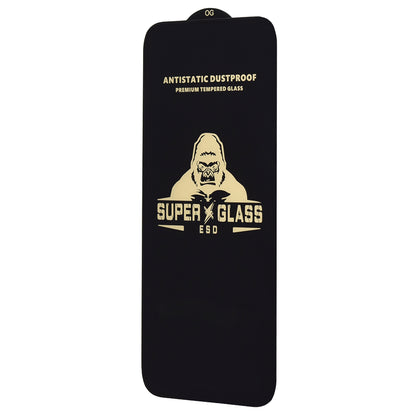 Ochranná fólia Techsuit na displej pre Apple iPhone 17 Pro, Kalené sklo, Full Glue, Čierna