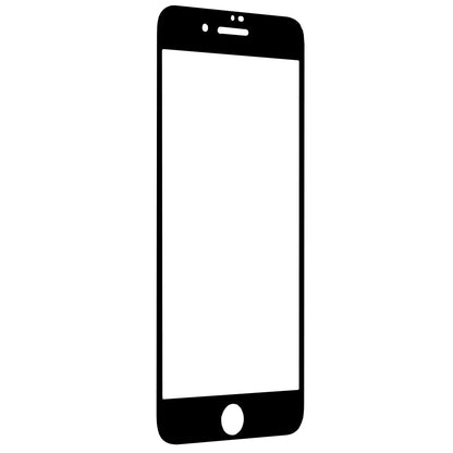 Ochranná fólia na displej Techsuit pre Apple iPhone SE (2022) / SE (2020) / 8 / 7, tvrdené sklo, Full Glue, 111D, čierna