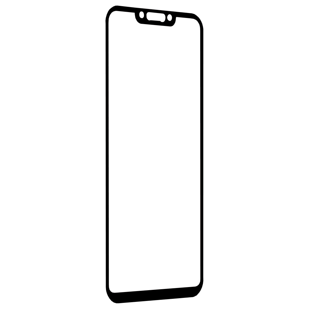 Ochranná fólia na displej Techsuit pre Huawei P Smart+ 2019 / Mate 20 Lite / nova 3 / nova 3i, tvrdené sklo, Full Glue, 111D, čierna