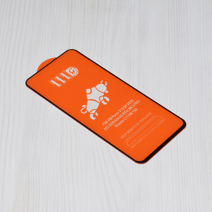 Ochranná fólia na displej Techsuit pre Motorola Moto G04s / E14 / G24 Power / G04 / G24, tvrdené sklo, Full Glue, 111D, čierna