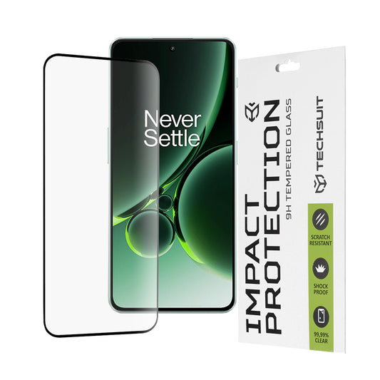 Ochranná fólia na displej Techsuit pre OnePlus Nord 3, tvrdené sklo, Full Glue, 111D, čierna